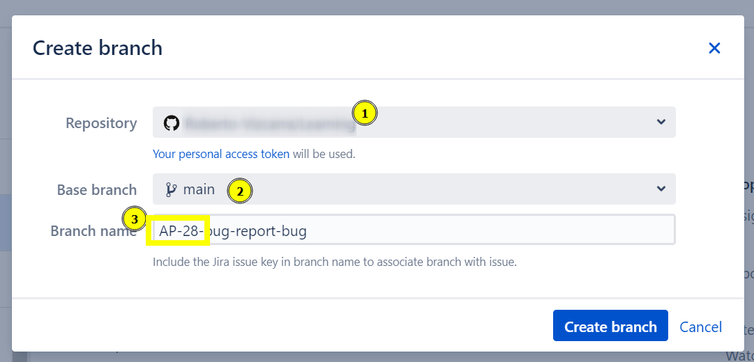 Create Branch 2