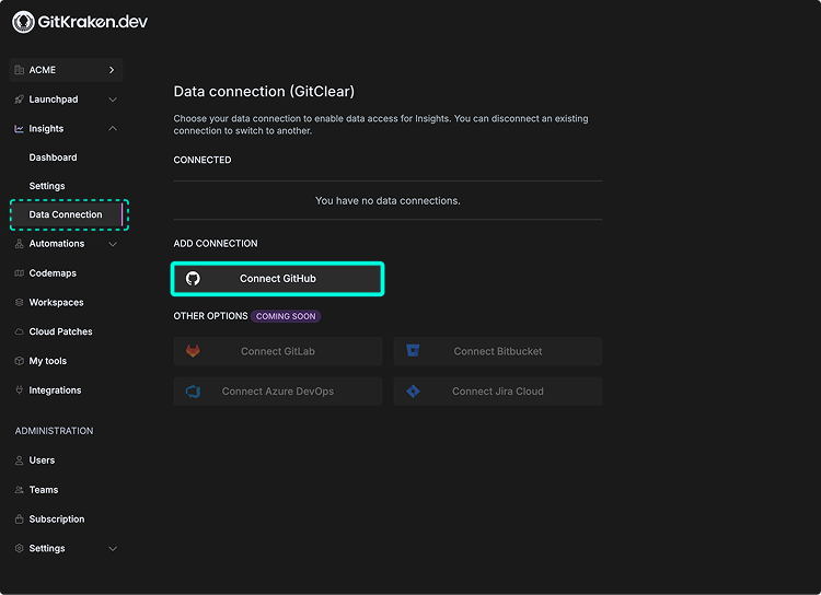 Overview of GitKraken Insights