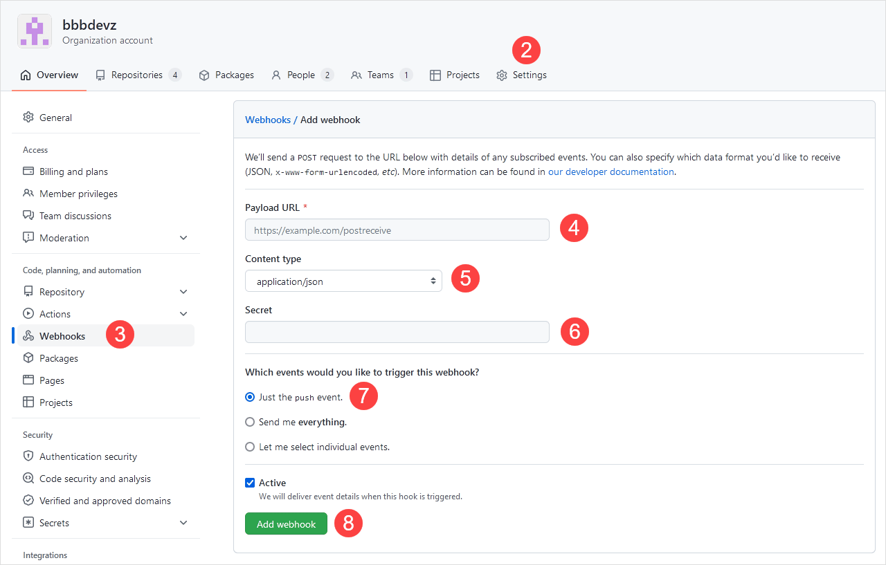 How do I format like this on webhook? - Scripting Support