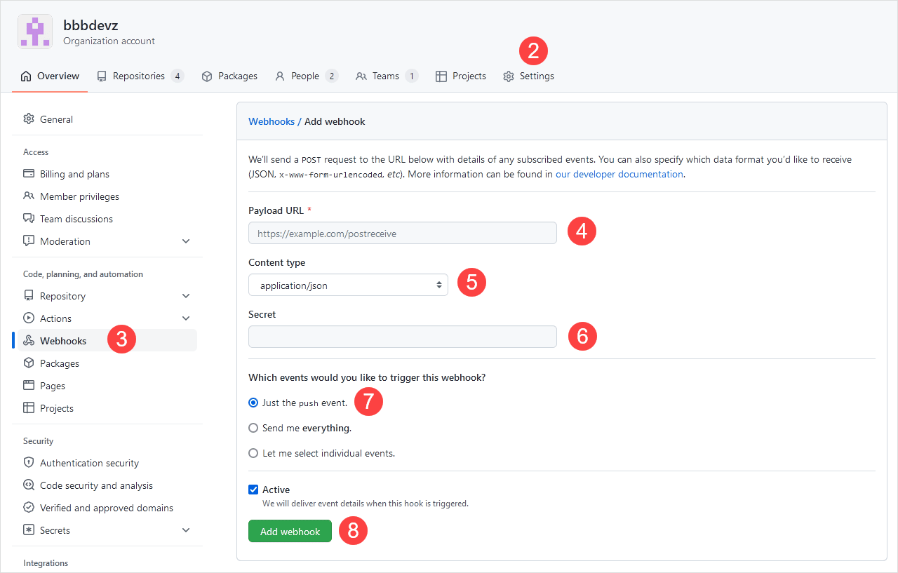 Webhook not working - Scripting Support - Developer Forum