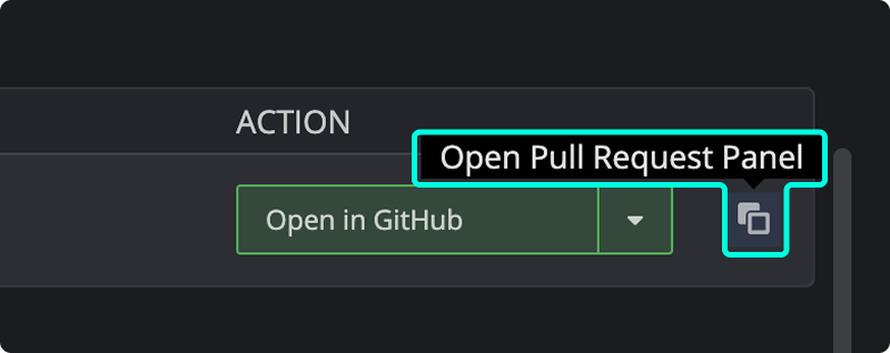 GitHub pull request view in Launchpad