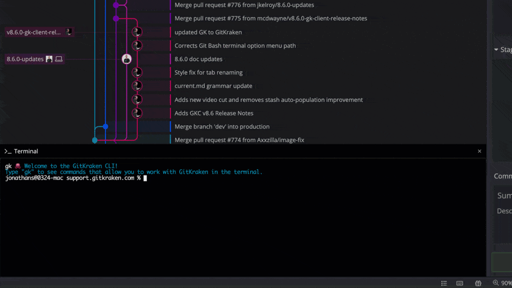 Gitkraken Client Release Notes