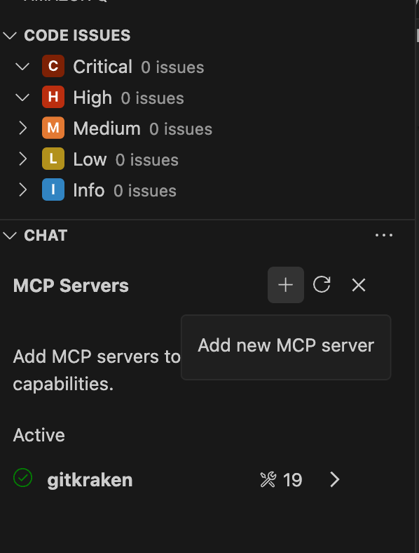 Q Developer add MCP Server.