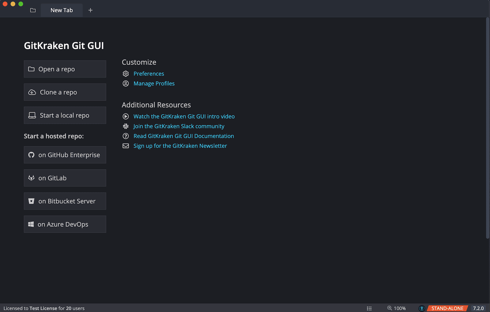 GitKraken On-Premise Serverless